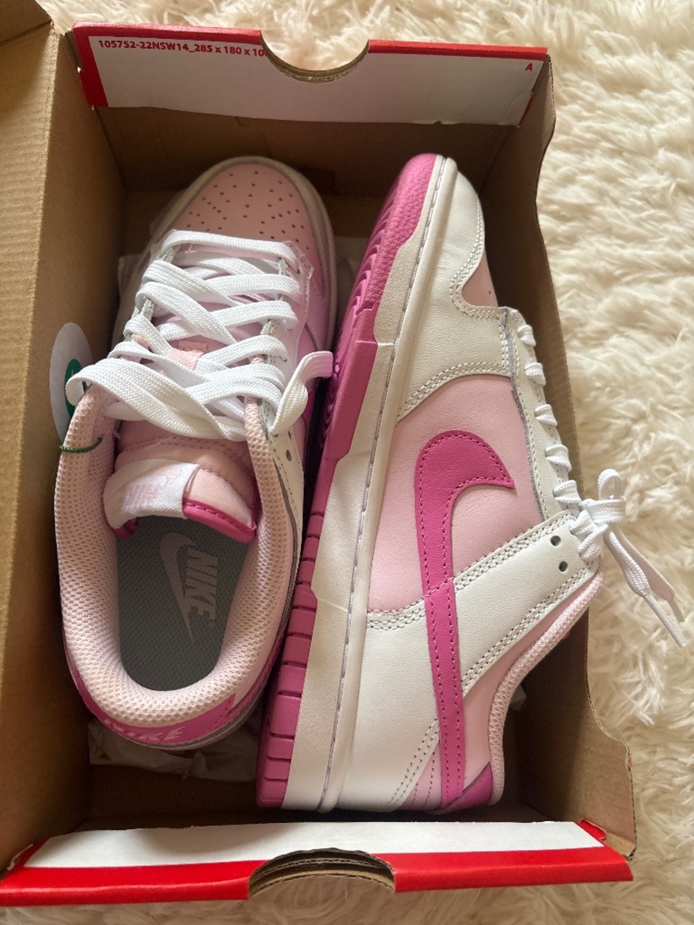 Women’s Pink Nike Dunk size 7